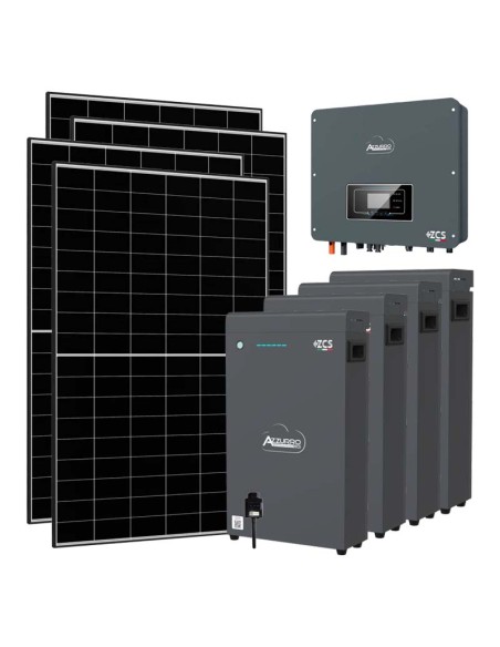 Monofase: vendita all'ingrosso Kit fotovoltaico monofase 5640W inverter 5kW batteria al litio 20.4kWh LV ZSX5000 S Zucchetti