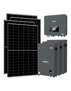Single-phase photovoltaic kit 6580W 6kW inverter 15.3kWh lithium battery LV ZSX5000 S Zucchetti