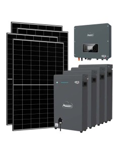 Monofase: vendita all'ingrosso Kit fotovoltaico monofase 6580W inverter 6kW batteria al litio 20.4kWh LV ZSX5000 S Zucchetti