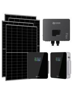 Monofase: vendita all'ingrosso Kit fotovoltaico monofase 6580W inverter 6kW IFL06 batteria al litio 10.24kWh Xcellent Renon P...