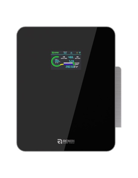 Single-phase photovoltaic kit 6580W 6kW IFL06 inverter 20.48kWh lithium battery Xcellent Renon Power