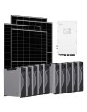 Trifase: vendita all'ingrosso Kit fotovoltaico trifase 50290W inverter 50kW Solis batteria al litio 64.44kWh Weco 5k3 XP