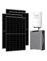 Monofase: vendita all'ingrosso Kit fotovoltaico monofase 8460W inverter 8kW batteria al litio 5.3kWh Weco 5k3 XP Solis
