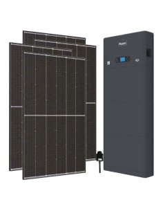 Monofase: vendita all'ingrosso Kit fotovoltaico monofase 4500W inverter 4kW All in one batteria al litio 5.12kWh HV ZBT 5K Zu...
