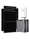 Monofase: vendita all'ingrosso Kit fotovoltaico monofase 8460W inverter 8kW batteria al litio 10.7kWh Weco 5k3 XP Solis