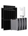 Monofase: vendita all'ingrosso Kit fotovoltaico monofase 8460W inverter 8kW batteria al litio 21.48kWh Weco 5k3 XP Solis