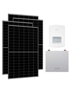 Single-phase photovoltaic kit 3290W 3kW Solis inverter Dyness DL5.0C 5.12kWh lithium battery