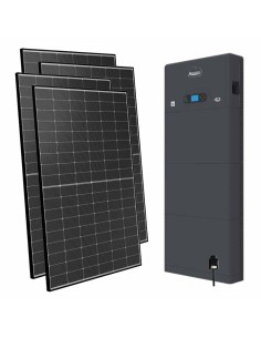 Monofase: vendita all'ingrosso Kit fotovoltaico monofase 6300W inverter 6kW All in one litio 10.24kWh HV ZBT 5K Zucchetti