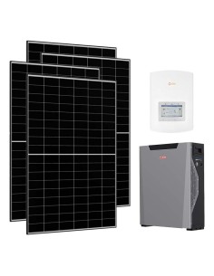 Single-phase photovoltaic kit 3290W 3kW Solis inverter Weco 5k3 XP 5.3kWh lithium battery