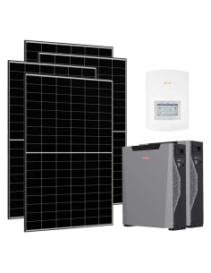 Monofase: vendita all'ingrosso Kit fotovoltaico monofase 6580W inverter 6kW batteria al litio 10.7kWh Weco 5k3 XP Solis