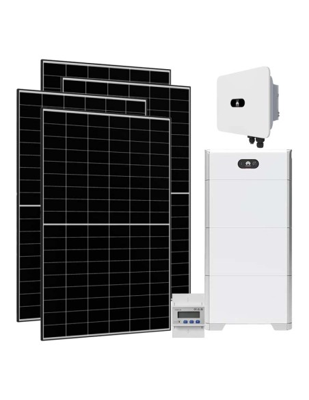Three-phase photovoltaic kit 12220W inverter 12kW MB0 storage 15kWh LUNA2000 BMS Huawei
