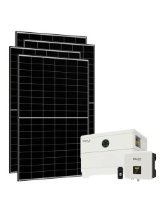 Kit fotovoltaico monofase 7520W inverter 7.5kW batteria al litio 7.2KWh TP-HS36 Solax Power