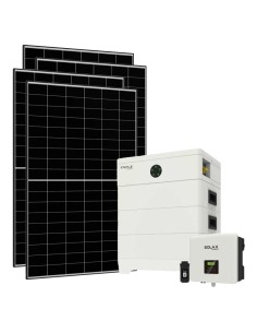 Single phase photovoltaic kit 7520W 7.5kW inverter 10.8KWh lithium battery TP-HS36 Solax Power