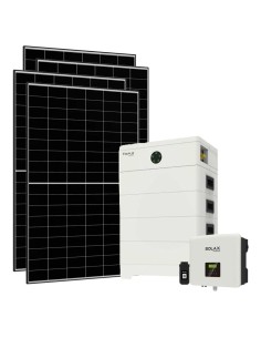 Monofase: vendita all'ingrosso Kit fotovoltaico monofase 7520W inverter 7.5kW batteria al litio 14.4KWh TP-HS36 Solax Power