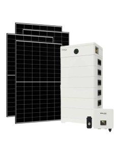 Three phase photovoltaic kit 10340W 10kW inverter 32.4kWh lithium battery TP-HS36 Solax Power