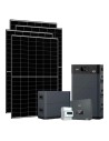 Kit fotovoltaico trifase 15040W inverter 15kW batteria al litio 25.60kWh HV SMART 5K Zucchetti