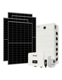 Three phase photovoltaic kit 20680W 20kW inverter 25.2kWh lithium battery TP-HS36 Solax Power