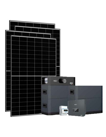 Three-phase photovoltaic kit 20680W 20kW inverter 20.48kWh lithium battery HV SMART 5K Zucchetti