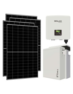 Trifase: vendita all'ingrosso Kit fotovoltaico trifase 10340W inverter 10kW batteria al litio 11.6KWh T-BAT-H5.8 Solax Power