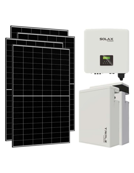 Trifase: vendita all'ingrosso Kit fotovoltaico trifase 10340W inverter 10kW batteria al litio 11.6KWh T-BAT-H5.8 Solax Power