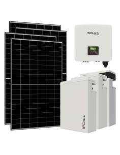 Three-phase photovoltaic kit 10340W 10kW inverter 17.4KWh lithium battery T-BAT-H5.8 Solax Power