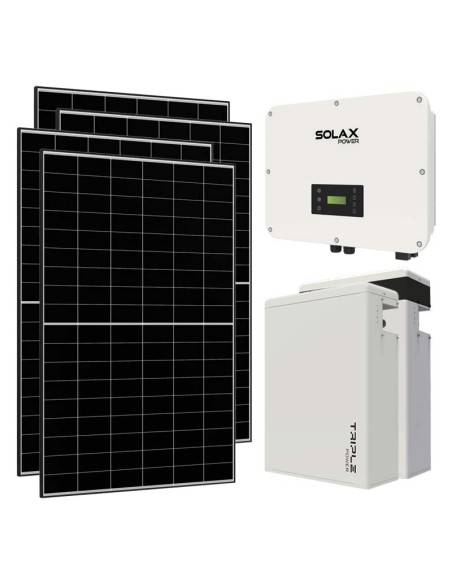 Three-phase photovoltaic kit 20680W 20kW inverter 11.6KWh lithium battery T-BAT-H5.8 Solax Power