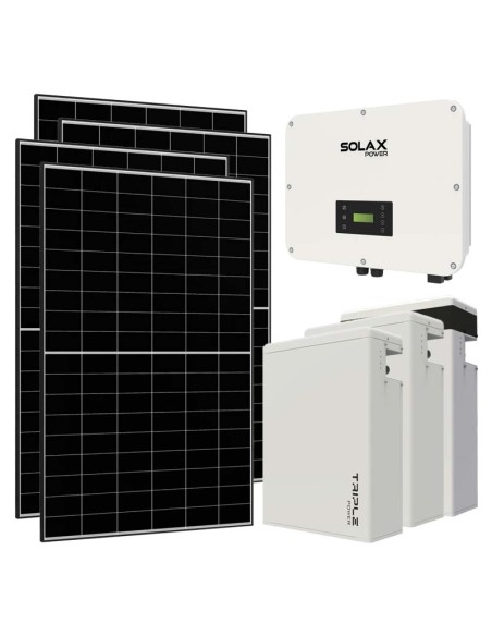 Trifase: vendita all'ingrosso Kit fotovoltaico trifase 20680W inverter 20kW batteria al litio 17.4KWh T-BAT-H5.8 Solax Power