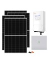 Monofase: vendita all'ingrosso Kit fotovoltaico monofase 8645W inverter 8kW Solis batteria al litio 10.24kWh Dyness Powerbox G2