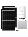 Monofase: vendita all'ingrosso Kit fotovoltaico monofase 8645W inverter 8kW Solis batteria al litio 5.12kWh Dyness DL5.0C