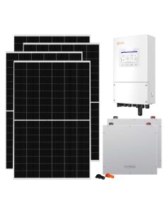 Single-phase photovoltaic kit 8645W 8kW Solis inverter Dyness DL5.0C 10.24kWh lithium battery