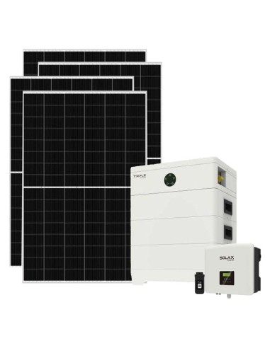 Single phase photovoltaic kit 7735W 7.5kW inverter 10.8KWh lithium battery TP-HS36 Solax Power
