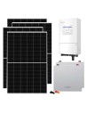 Single-phase photovoltaic kit 5915W 5kW Solis inverter Dyness DL5.0C 10.24kWh lithium battery