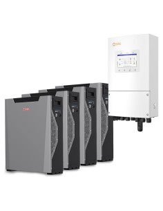 Single-phase storage system 5kW Solis inverter 21.48kWh Weco lithium battery 5k3 XP