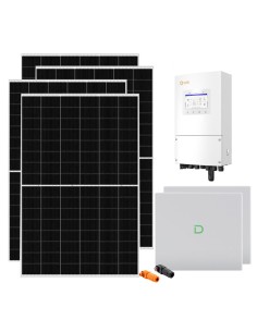 Single-phase photovoltaic kit 6825W 6kW Solis inverter 20.48kWh Dyness Powerbox G2 lithium battery