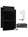 Single-phase photovoltaic kit 8460W 8kW Solis inverter 4.8kWh Pylontech US5000 lithium storage