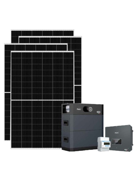 Three-phase photovoltaic kit 10010W 10kW inverter 10.24kWh lithium battery HV SMART 5K Zucchetti