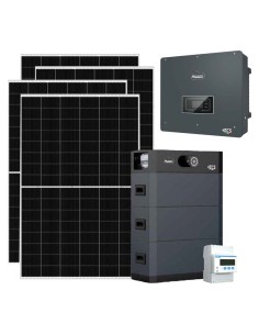 Trifase: vendita all'ingrosso Kit fotovoltaico trifase 10010W inverter 10kW batteria al litio 15.36kWh HV SMART 5K Zucchetti