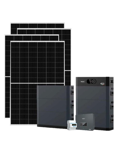 Trifase: vendita all'ingrosso Kit fotovoltaico trifase 20020W inverter 20kW batteria al litio 30.72kWh HV SMART 5K Zucchetti