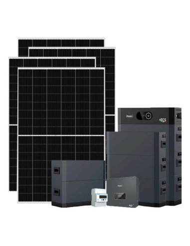 Kit fotovoltaico trifase 20020W inverter 20kW batteria al litio 40.96kWh HV SMART 5K Zucchetti
