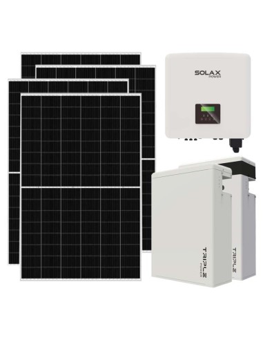 Three-phase photovoltaic kit 10010W 10kW inverter 11.6KWh lithium T-BAT-H5.8 Solax Power