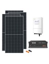 Single-phase photovoltaic kit 7020W 6kW Solis inverter Pylontech US5000 4.8kWh lithium battery