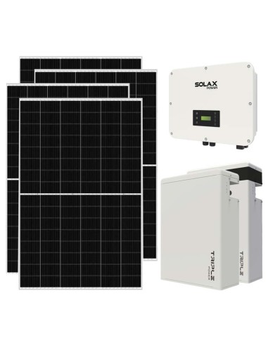 Kit fotovoltaico trifase 20020W inverter 20kW litio 11.6KWh T-BAT-H5.8 Solax Power