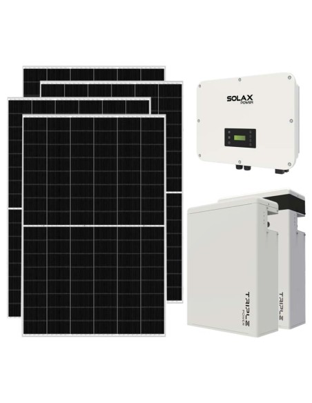 Three phase photovoltaic kit 20020W 20kW inverter 11.6KWh lithium T-BAT-H5.8 Solax Power