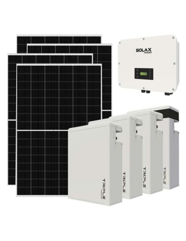 Three phase photovoltaic kit 20020W 20kW inverter 23.2KWh lithium T-BAT-H5.8 Solax Power