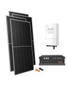 Single-phase photovoltaic kit 5950W 5kW Solis inverter Pylontech US5000 4.8kWh lithium storage