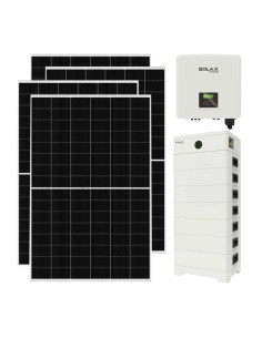 Three phase photovoltaic kit 10010W 10kW inverter 28.8KWh lithium battery TP-HS36 Solax Power
