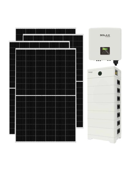 Kit fotovoltaico trifase 10010W inverter 10kW batteria al litio 28.8KWh TP-HS36 Solax Power