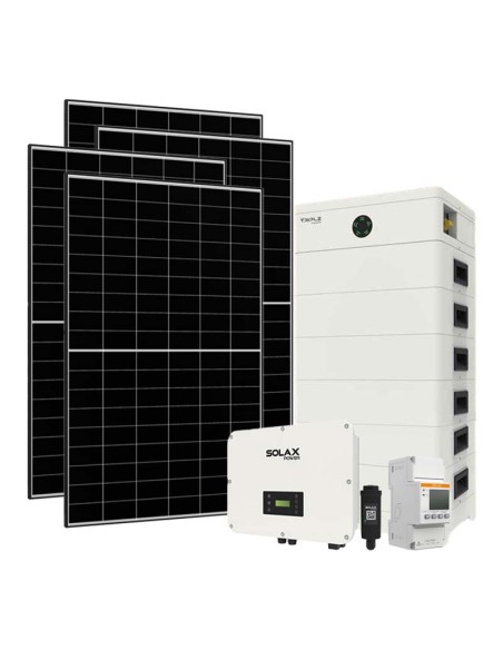 Three phase photovoltaic kit 20020W 20kW inverter 21.6kWh lithium battery TP-HS36 Solax Power