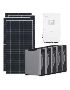 Kit fotovoltaico trifase 30420W inverter 30kW batteria al litio 26.85kWh Weco 5k3 XP Solis | PuntoEnergia Italia