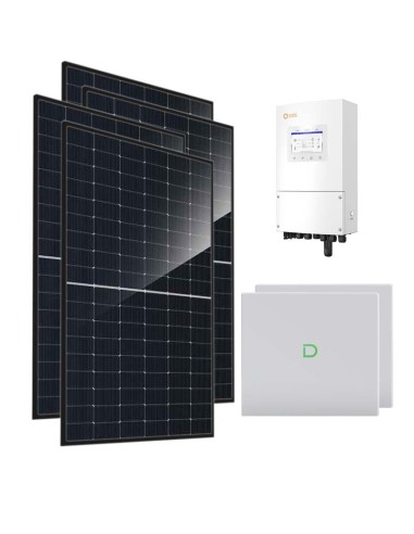 Single-phase photovoltaic kit 5520W 5kW Solis inverter Dyness Powerbox G2 20.48kWh lithium storage